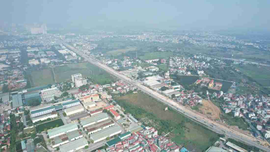 Banner minh họa kêu gọi đầu tư khu đô thị mới tại Hà Nội